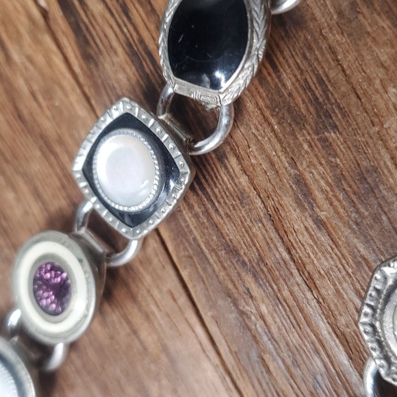 B0507 antique kum a part cufflink bracelet for collectors rare find - Picture 3 of 3